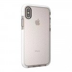 Wholesale iPhone X (Ten) Mesh Hybrid Case (White)